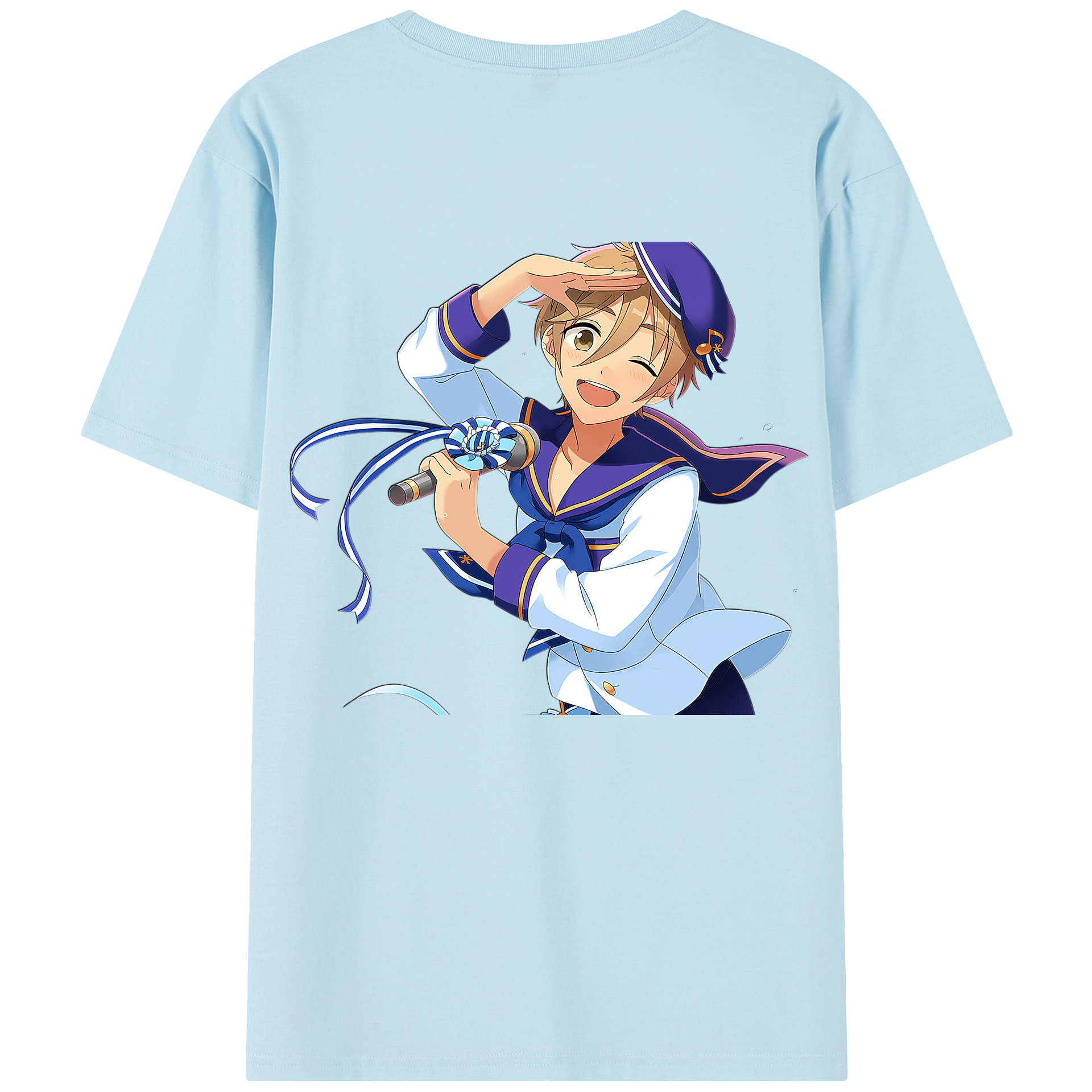 （画像用） あんさんぶるスターズ! Ensemble Stars 綿100％半袖Tシャツ（背面プリント）